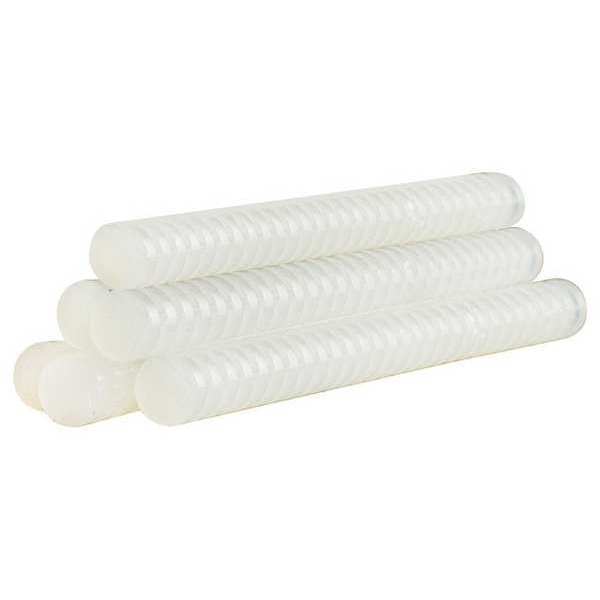 Hot Melt Adhesive, Clear, 5/8 in Diameter, 60 sec Begins to Harden