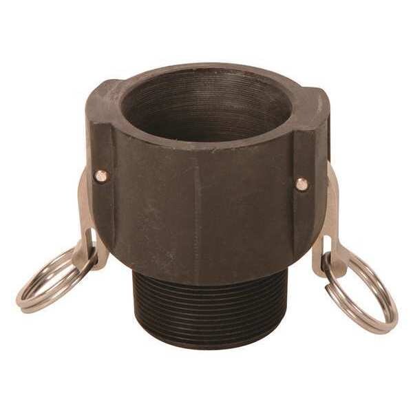 Coupler, 2 in. Dia., 3 in. W, 4 in. H