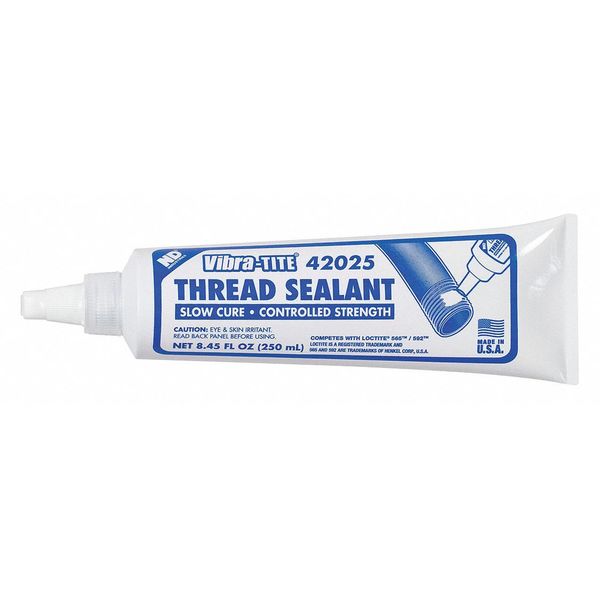 Thread Sealant, White, Tube, 250mL