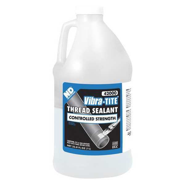 Thread Sealant, White, Bottle, 1L