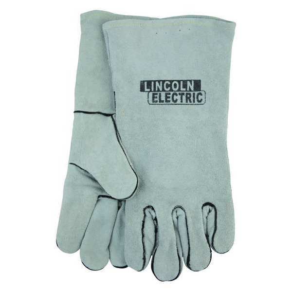 MIG/Stick Welding Gloves, Cowhide Palm, L, PR