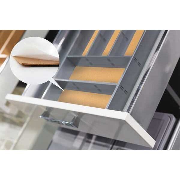 Shelf Liner, Brown, 36 in. L, PK2