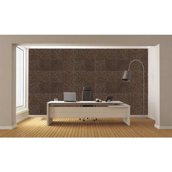 Wall Tile, Dark Brown, 12 in. L, PK4