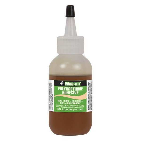 Construction Adhesive, 989 Series, Light Brown, 2 oz, Bottle