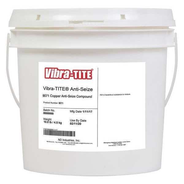 Anti Seize Compound, Bucket, 1 gal., Copper