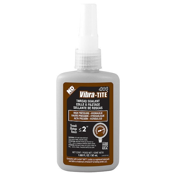 Thread Sealant, Brown, Bottle, 50mL