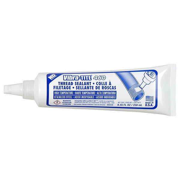 Thread Sealant, White, Tube, 250mL