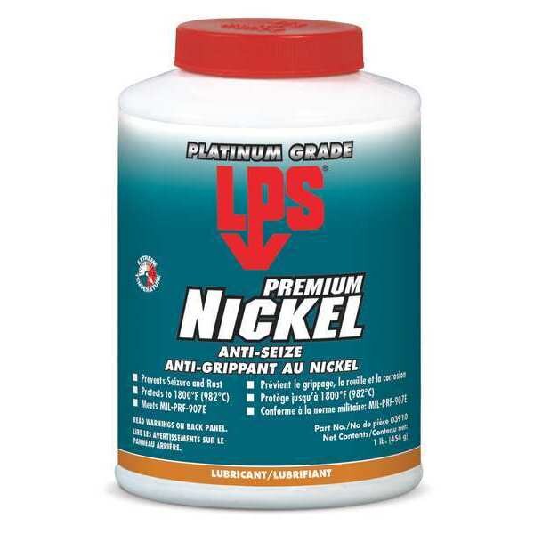 Nickel Anti-Seize, Jar, 16 oz. Net Weight