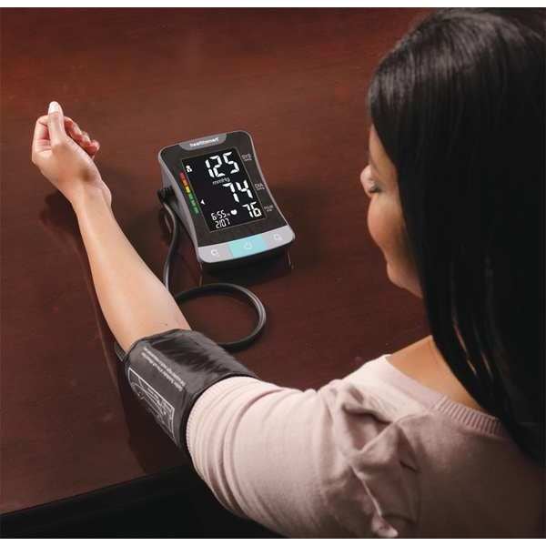 Blood Pressure Monitor, Arm, Blk, 1.08 lb.