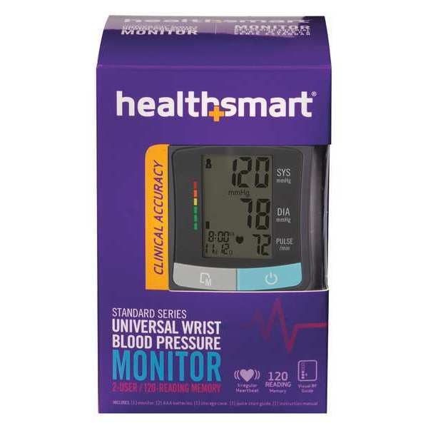 Blood Pressure Monitor, Wrist, 0.24 lb.