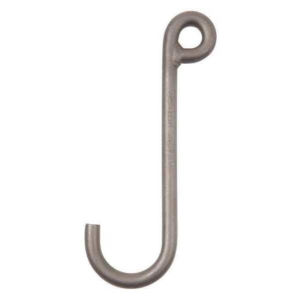 J Hook, 1/2 in., 650 lb., Style A