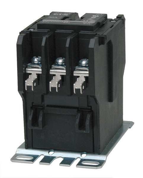 Cutler-Hammer 120VAC Non-Reversing Definite Purpose Contactor 3P 40A