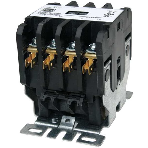 Cutler-Hammer 120VAC Non-Reversing Definite Purpose Contactor 4P 25A