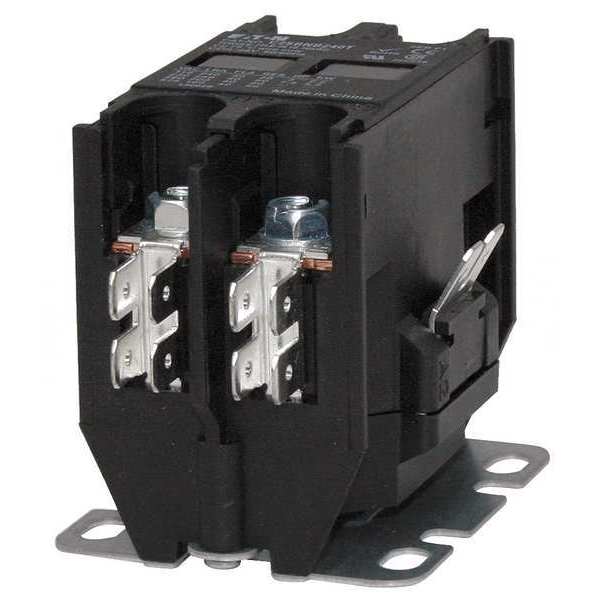 Cutler-Hammer 120VAC Non-Reversing Definite Purpose Contactor 2P 20A