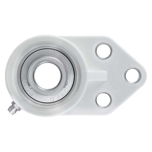 Flange Bearing, 3-Bolt, Ball, 1-7/16