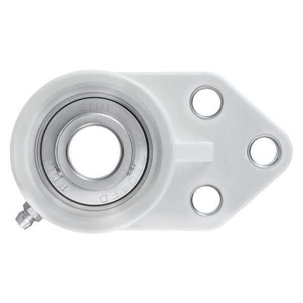 Flange Bearing, 3-Bolt, Ball, 1-3/16