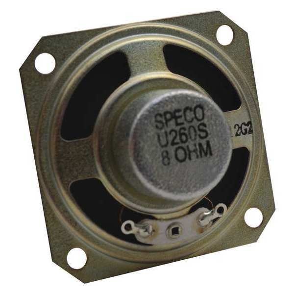Speaker, 0.1 lb., 92dB, Paper Woofer