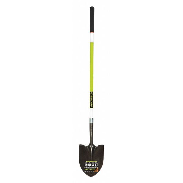 Shovel, Round Point, 14ga, 11-1/4in Blade W