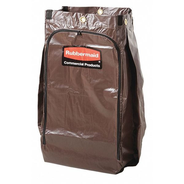 Replacement Bag, 10-1/2 in. W, Brown, Vinyl