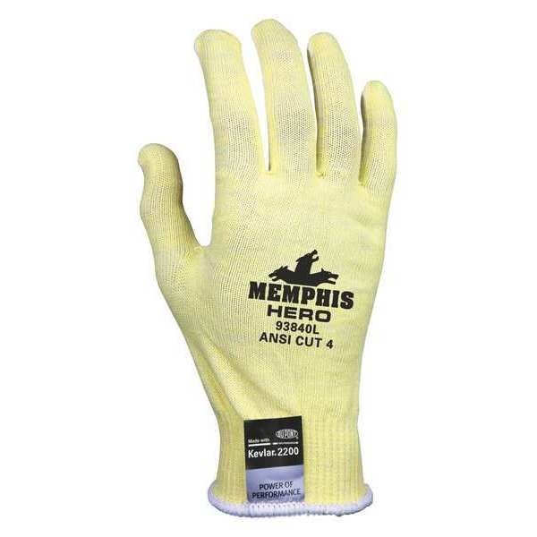 Cut Resistant Gloves, A6 Cut Level, Uncoated, XL, 1 PR