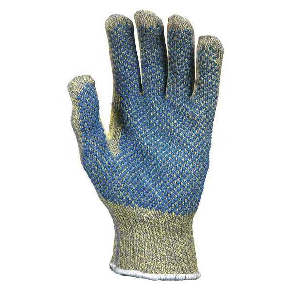 Cut Resistant Coated Gloves, A4 Cut Level, PVC, XS, 1 PR