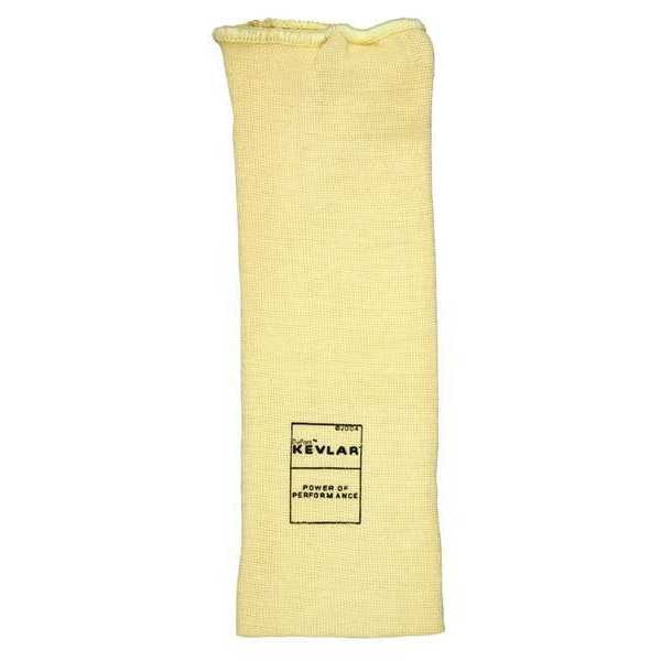 Cut Resistant Sleeve, 10 in. L, Yellow
