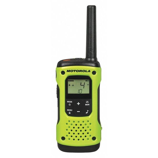 Two Way Radio, Green, NiMh or Alkaline, PK2