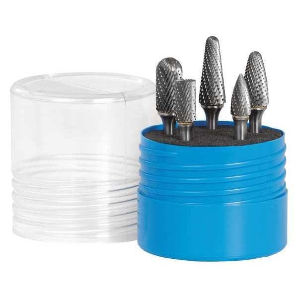 Carbide Bur Set, Double Cut