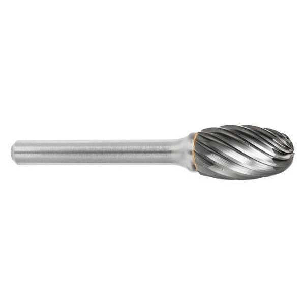 Carbide Bur, Single Cut, 5/8in Cut L, SE3
