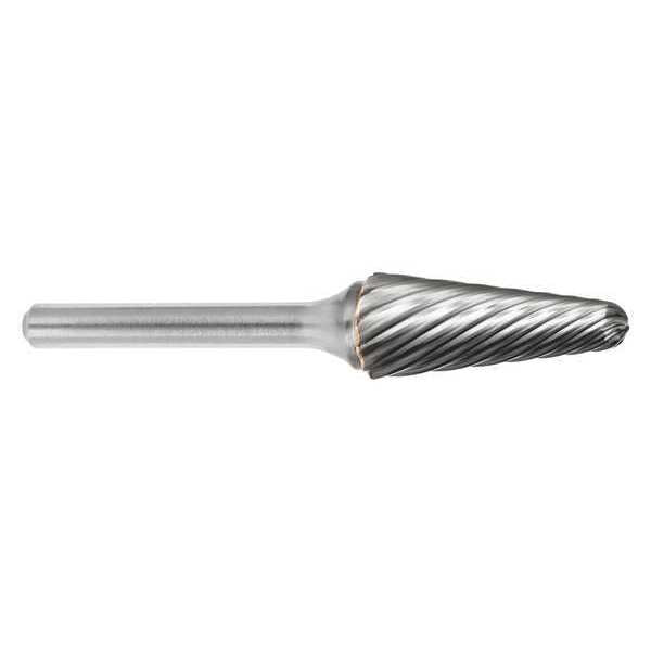 Carbide Bur, Single Cut, 7/8in Cut L, SL2