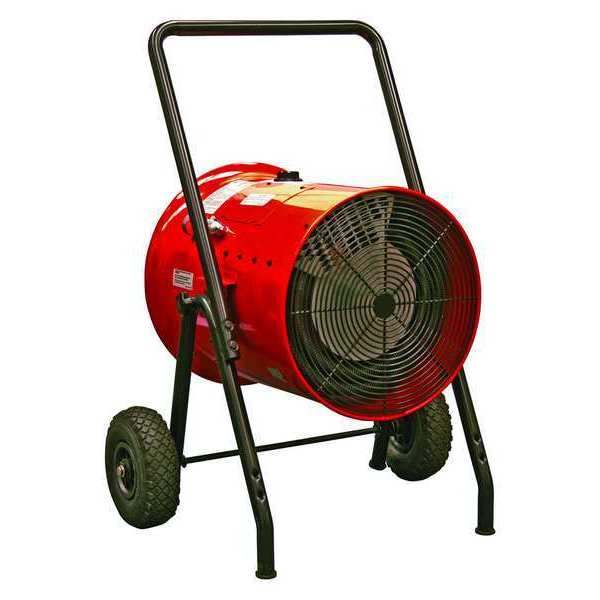 Portable Electric Salamander Heater, 15KW, 208V AC, 3 Phase