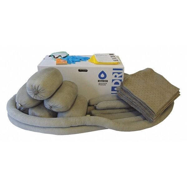 Spill Kit Refill, Universal, Gray