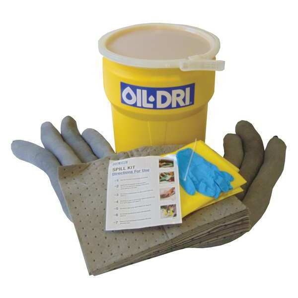 Spill Kit, Universal, Gray