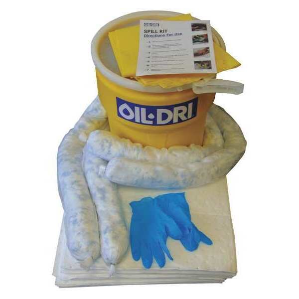 Spill Kit, Oil-Based Liquids, White