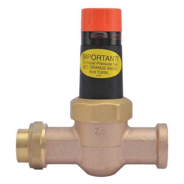 Pressure Regulator, Bronze, 6-11/16 in. L