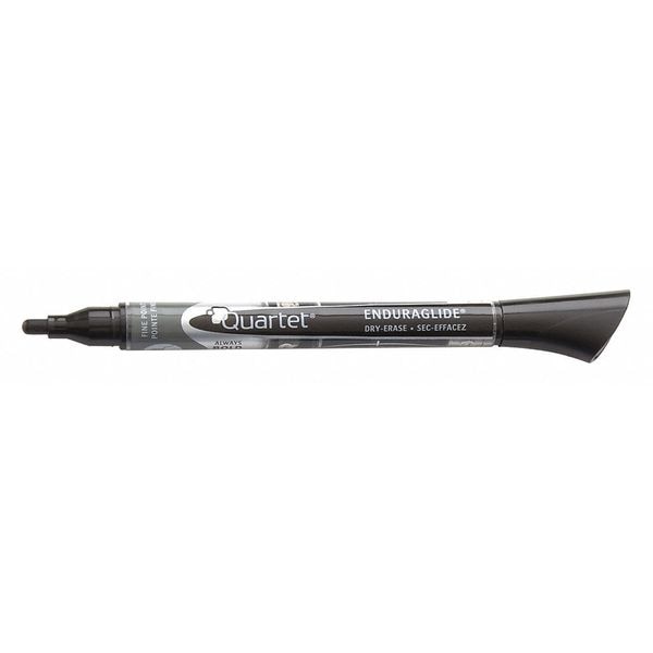 Dry Erase Marker, Fine Tip, Black, PK12 Low Odor