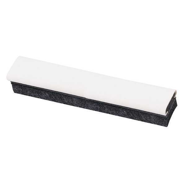 Dry Erase Board Eraser, Black, 12 in. L