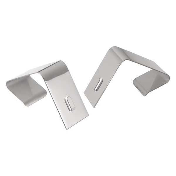 Partition Hook, 2-1/2 in.H, 1-1/2 in.W, PK2