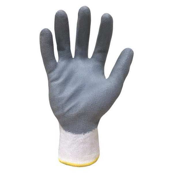Cut Resistant Coated Gloves, A3 Cut Level, Nitrile, M, 1 PR