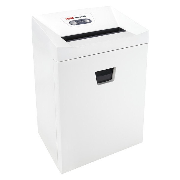 Paper Shredder, Cross-Cut, White, 9.2 gal.