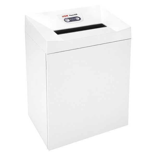 Paper Shredder, Strip-Cut, White, 21 gal.