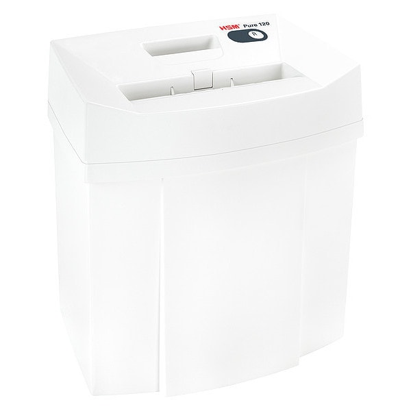 Paper Shredder, Strip-Cut, White
