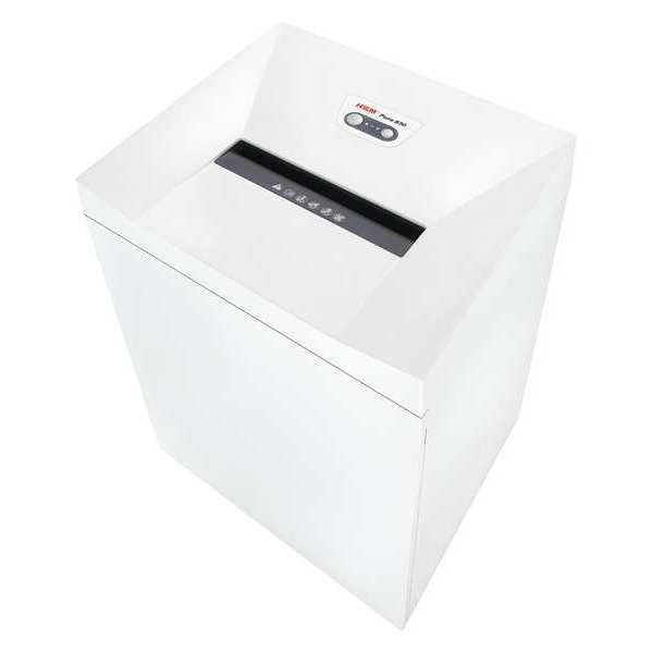 Paper Shredder, Cross-Cut, White, 39.6 gal.