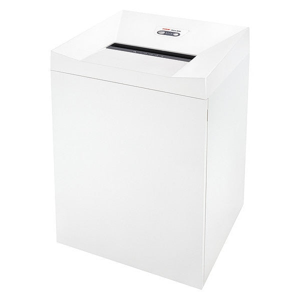 Paper Shredder, Cross-Cut, White, 39.6 gal.