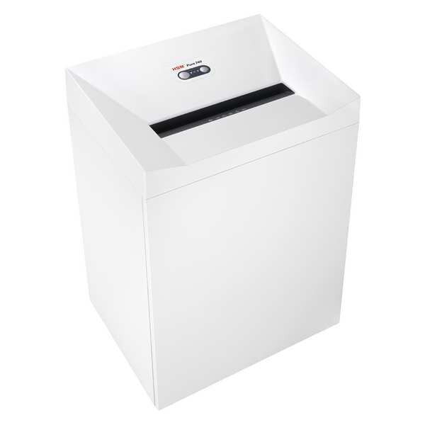 Paper Shredder, Strip-Cut, White, 38.3 gal.