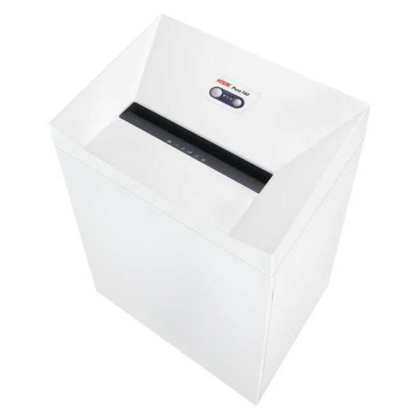 Paper Shredder, Cross-Cut, White, 38.3 gal.