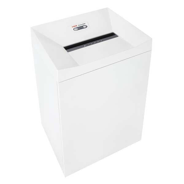 Paper Shredder, Strip-Cut, White, 34.3 gal.