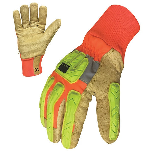 Winter Leather Impact Gloves, XL, PR
