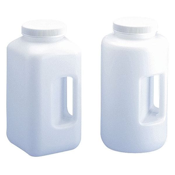 Square Bottle, Wide Mouth Bottle, 1.05 gal