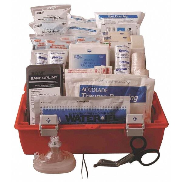 First Responder First Aid kit, Plastic, 25 Person